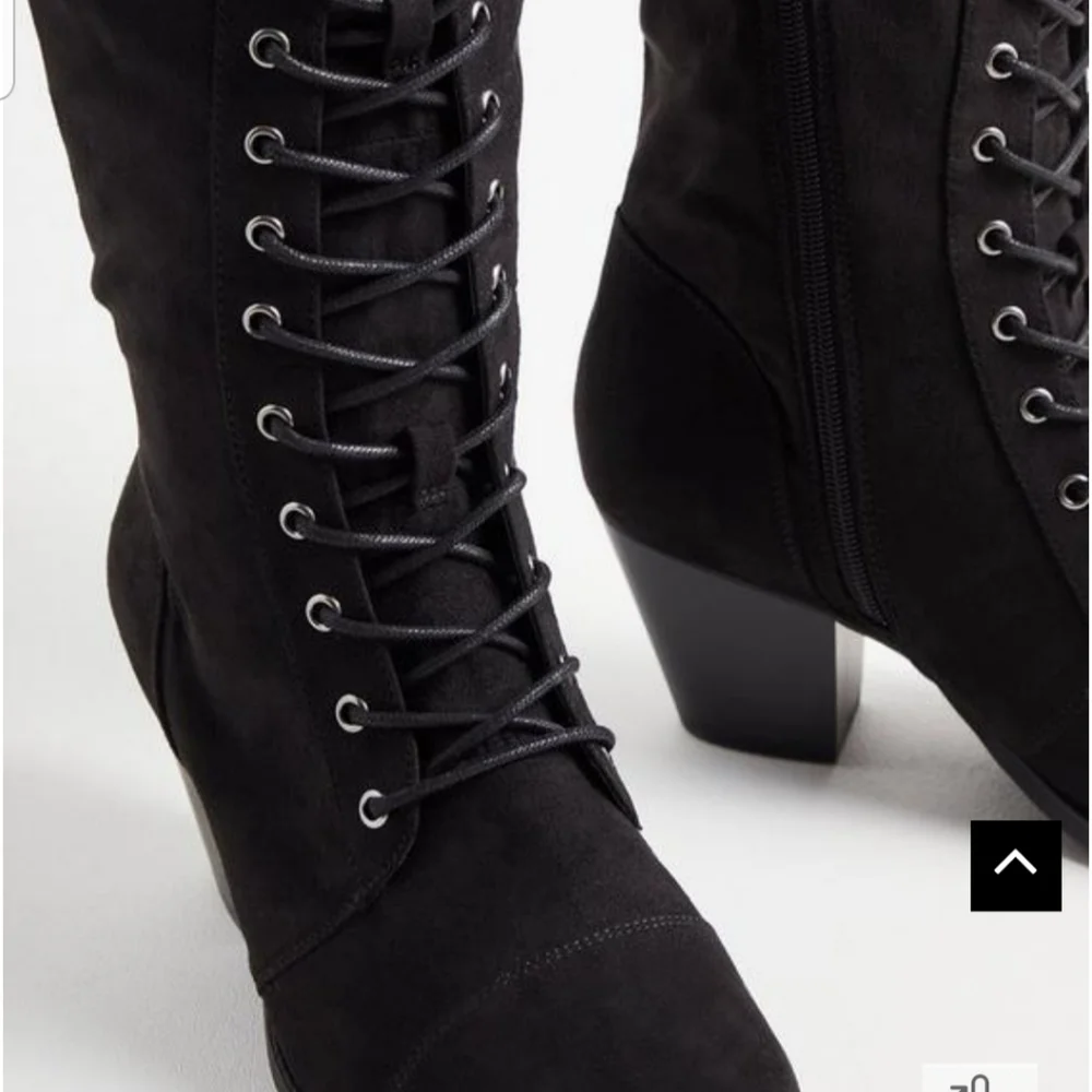 NWT Torrid faux Suede Knee High Boots - Picture 3 of 5